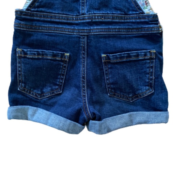 Boden Rainbow Embroidered Shortalls - 4/5 - Picture 7 of 7